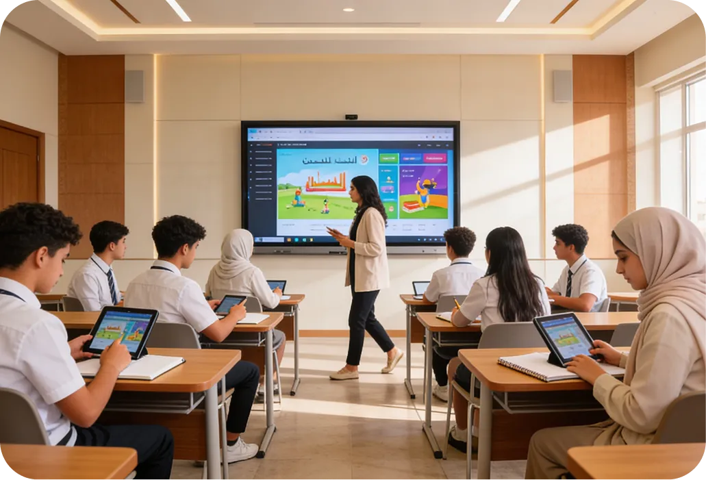 Blended and hybrid learning models in MENA schools